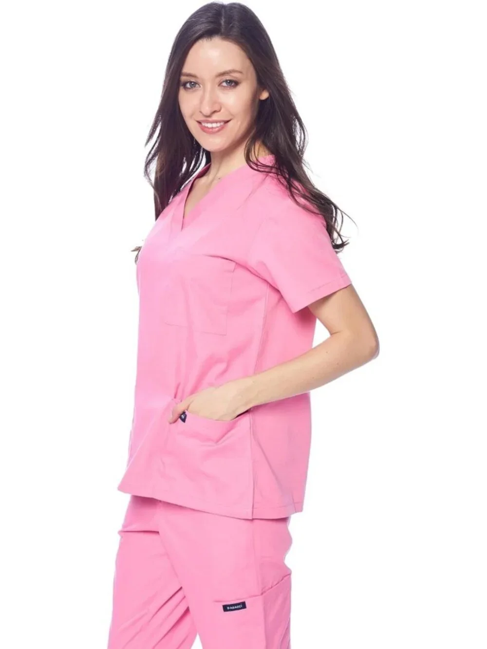 Unisex Medical Scrubs Set - Comfortable Top & Pants for Healthcare Professionals